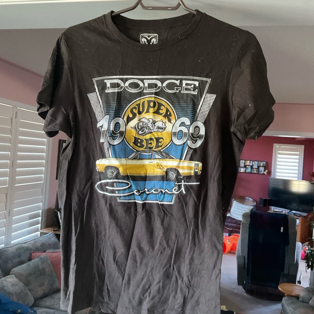 Dodge Super Bee 1969 Graphic Black T-Shirt